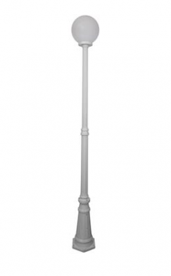 SIENA 1LT 2.26M 300MM OPAL POSTLIGHT WHITE